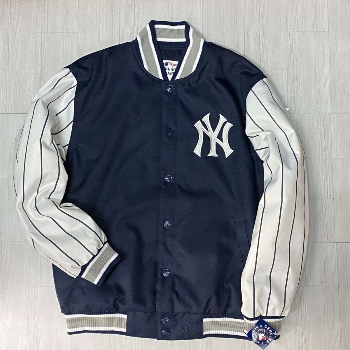 mlb ジャケット 紺 M