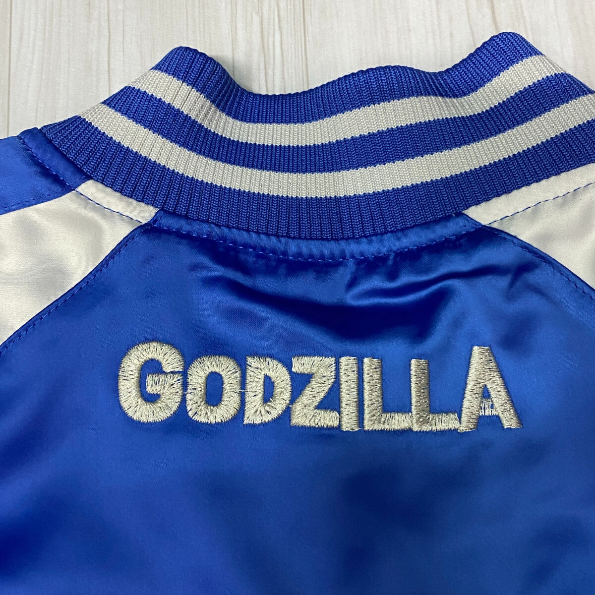 ゴジラ×東映×葛飾北斎/富岳三十六景/スカジャン/XESKY01 キングギドラ×東栄