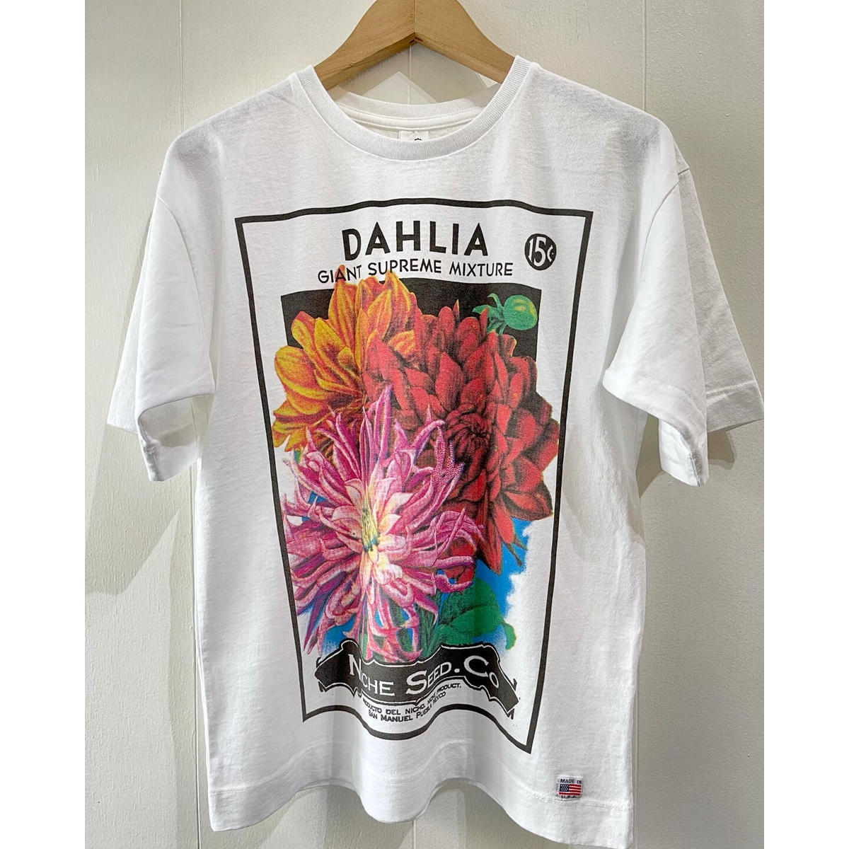 Niche. (ニッチ) USA FLOWER SEEDS TEE DAHLIA dee...