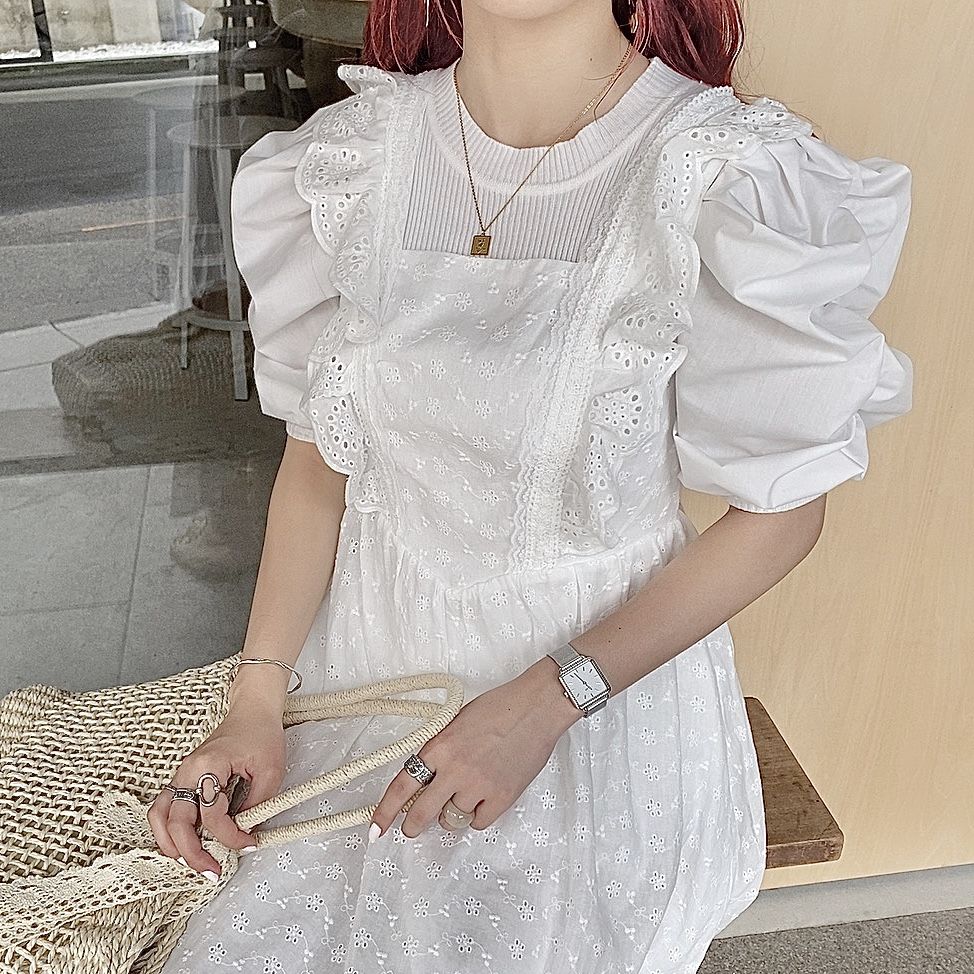 コットンフリルガーリーワンピース 1 6069 Deisy Lotte