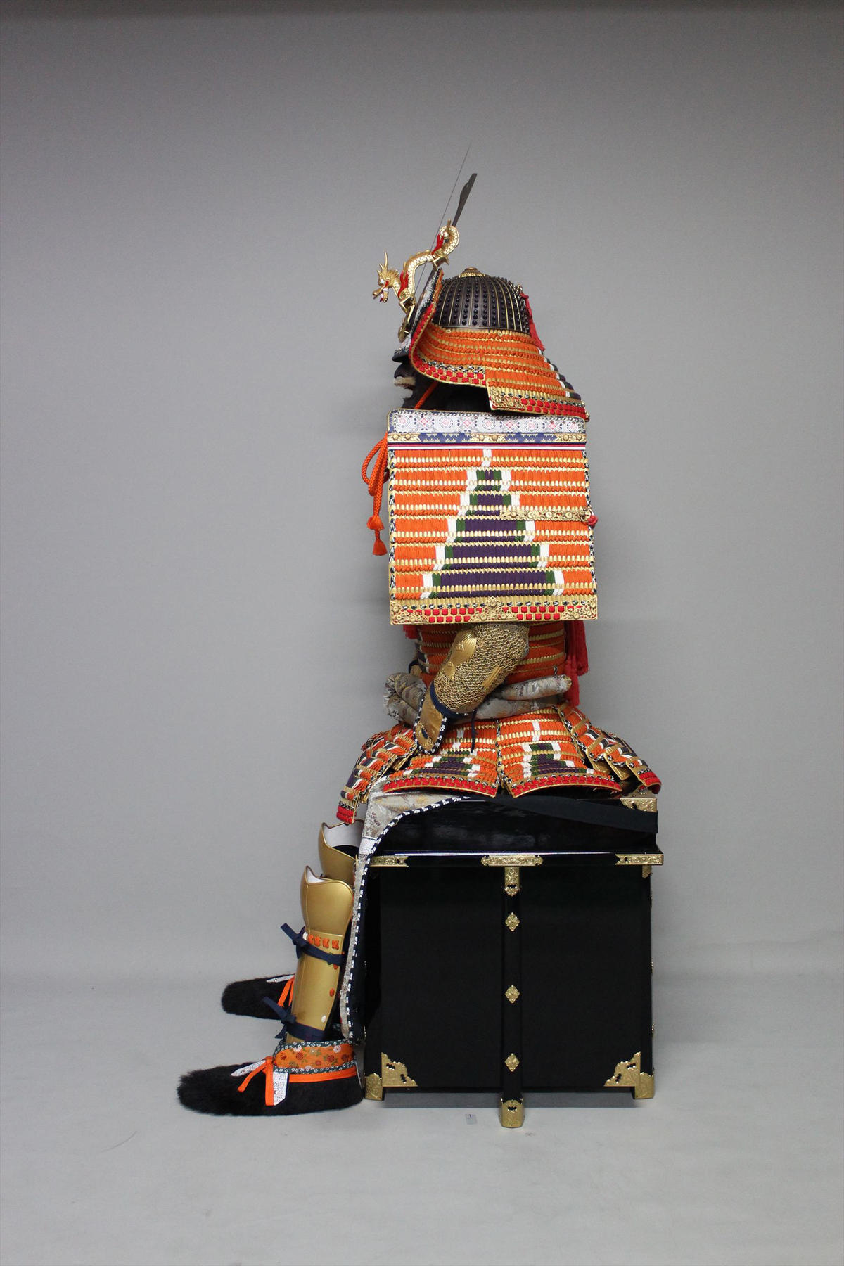 O-004】金小札沢潟威二枚胴具足 | 甲冑工房丸武