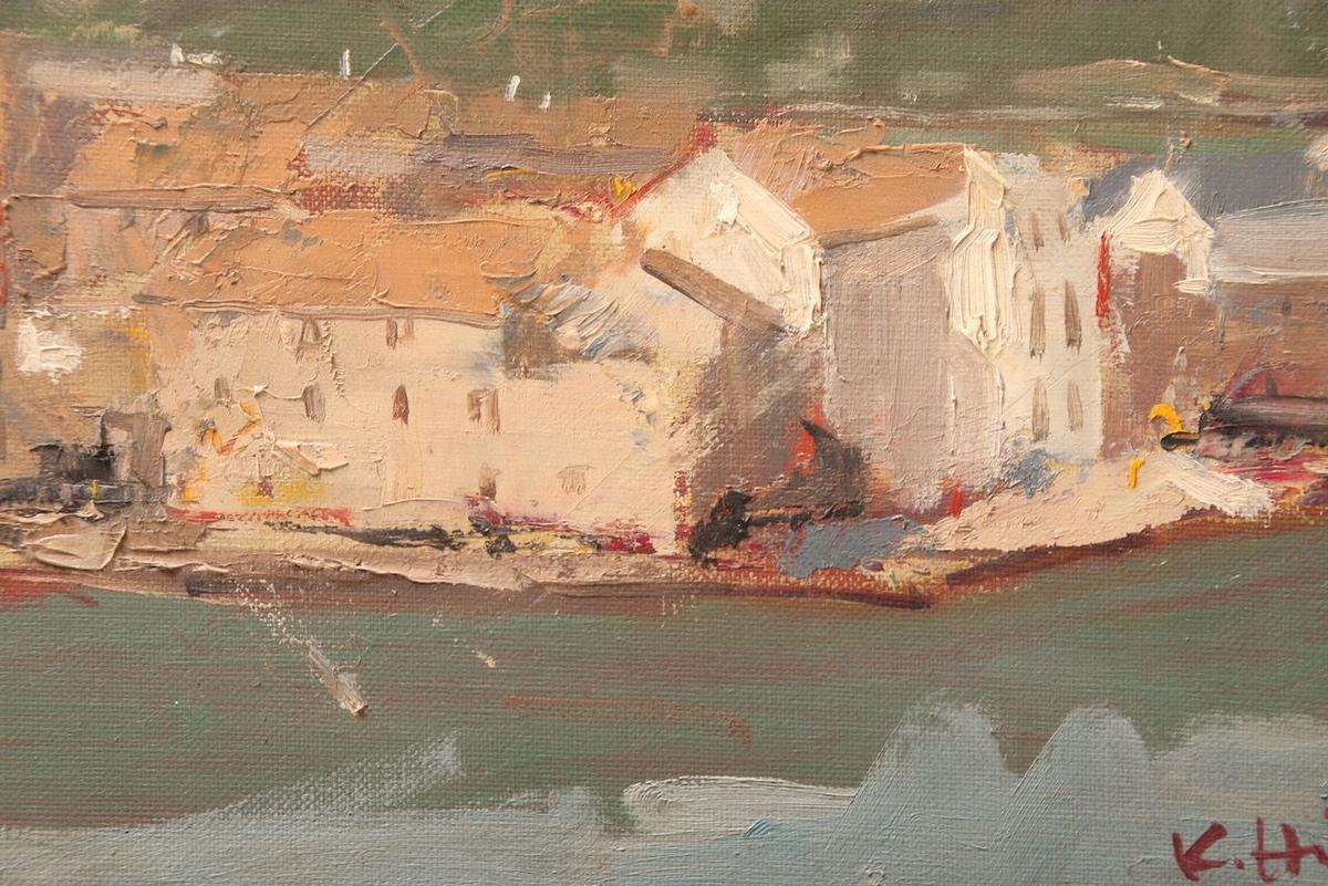 国際的な画家 色の魔術師 武田範芳 油絵 絵画 骨董