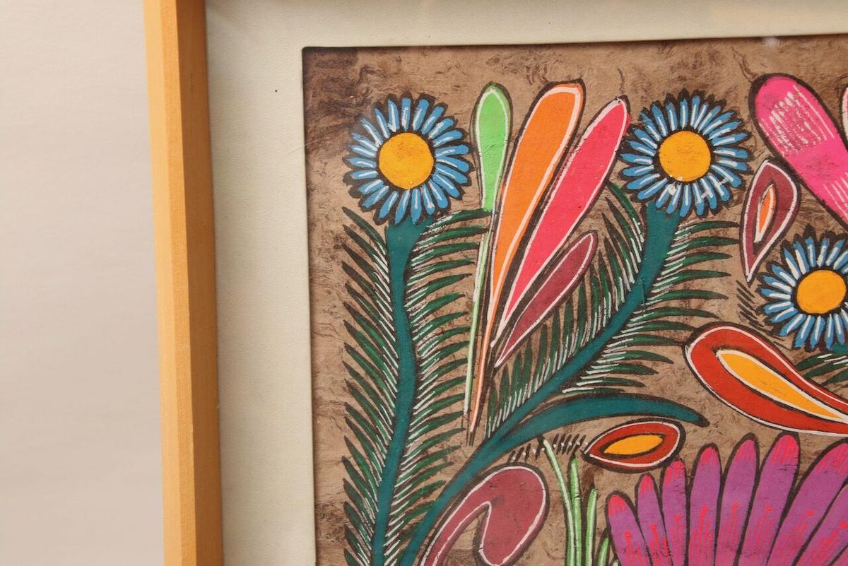 メキシコ神話 アステカ 鷲 戦士 ベルベット 油彩画 油絵 絵画 美術 芸術 アステカの神テスカトリポカのアートプリント、古代メソアメリカ