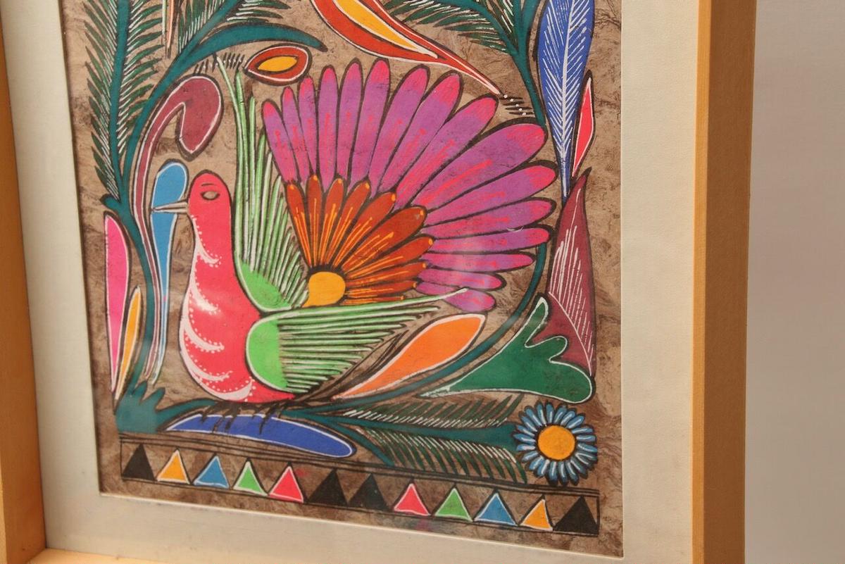 安藤幹衛 油絵 メキシコ マヤ