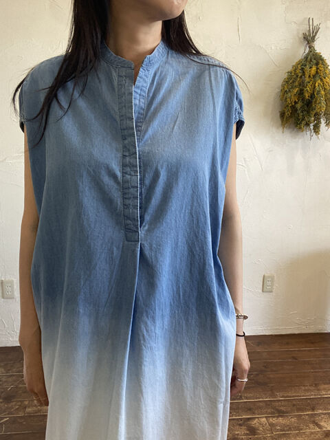 Cloche ブルーグラデーションワンピース Diamondrouge