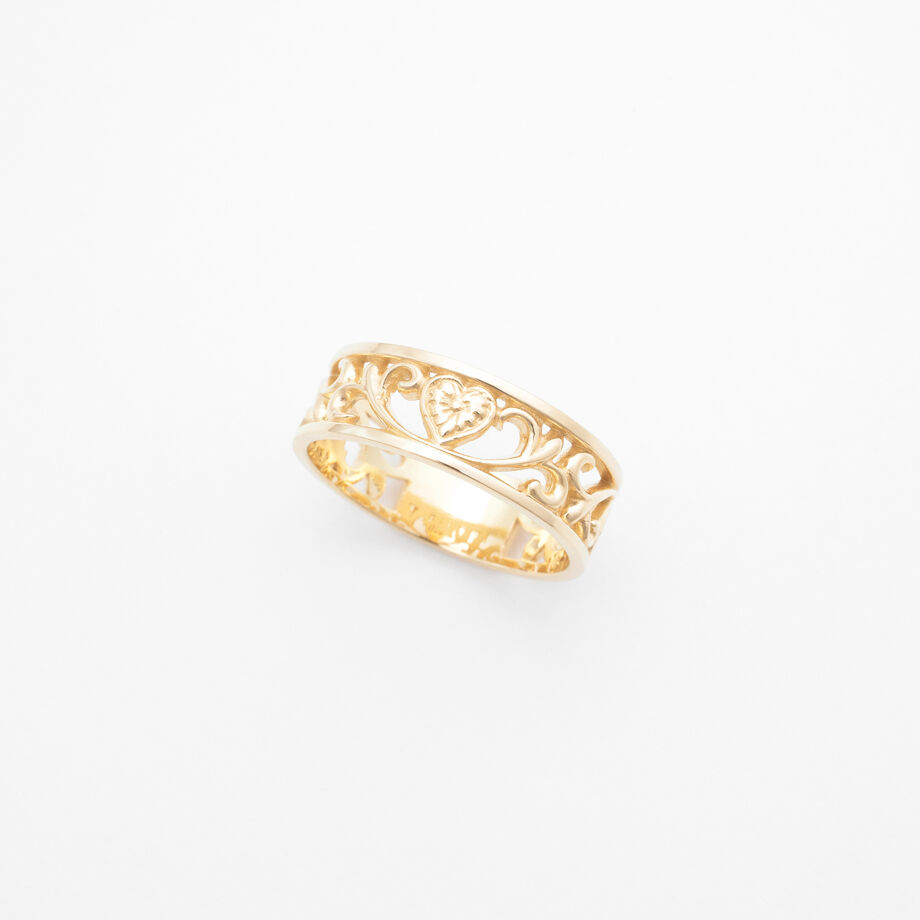 arabesque ring / gold