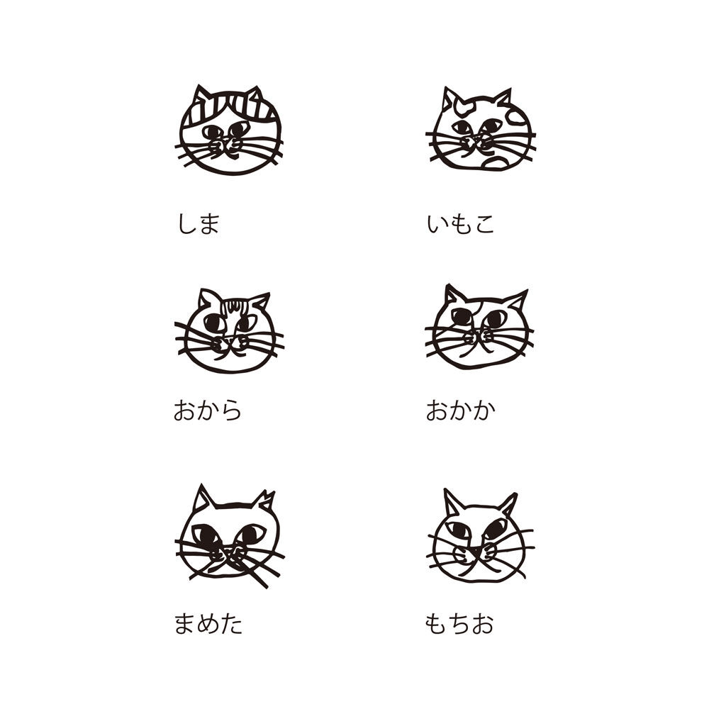 NEKOKEN顔ネコ・スタンプ | do-art