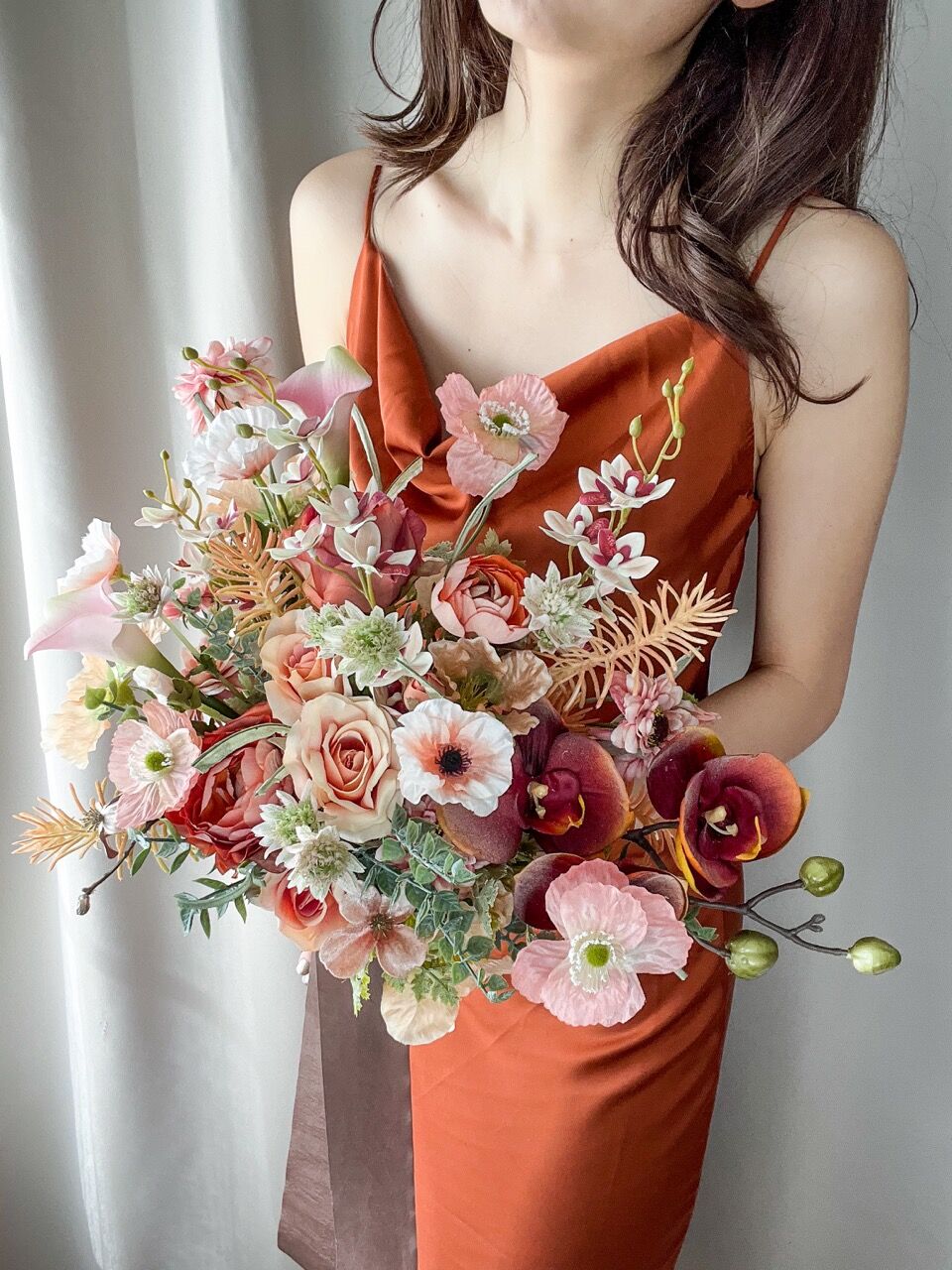 レンタルブーケ]シルバーとシルキーピンクのブーケ - www.autoglaz.nl