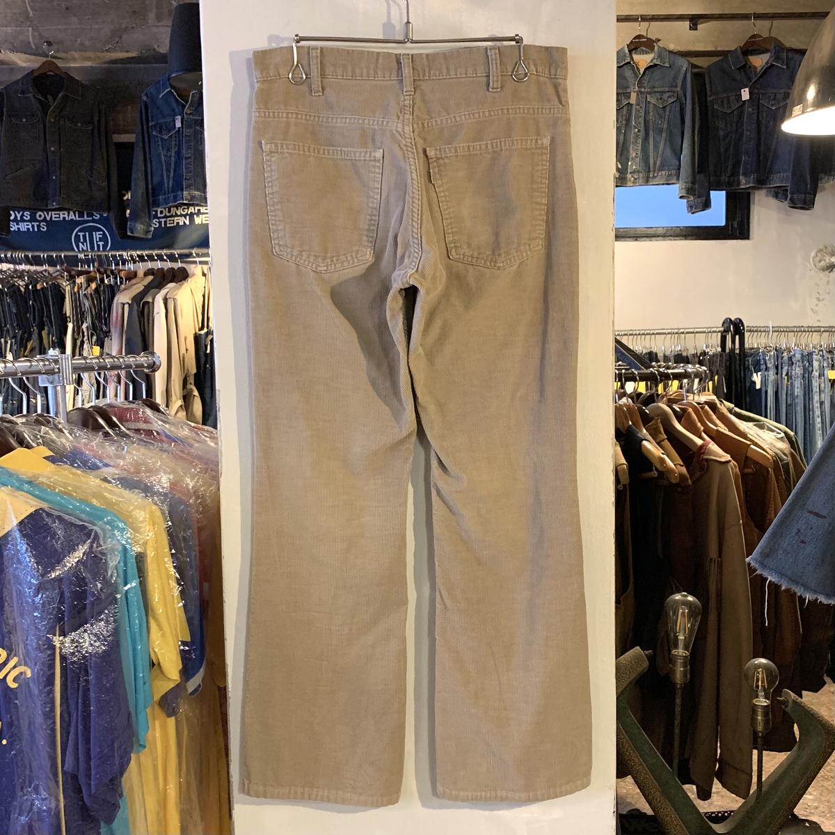 70s Levi's 646-1523 リーバイス コーデュロイパンツ フレアシルエット
