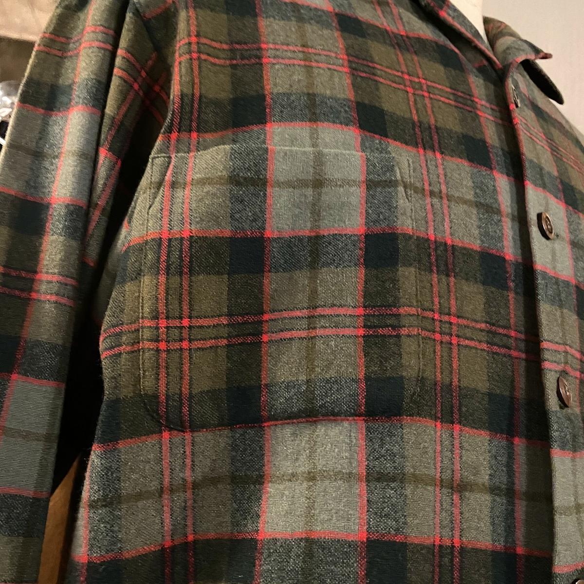 60s McGREGOR Vintage Wool Shirt マクレガー USA製 ウールシ...