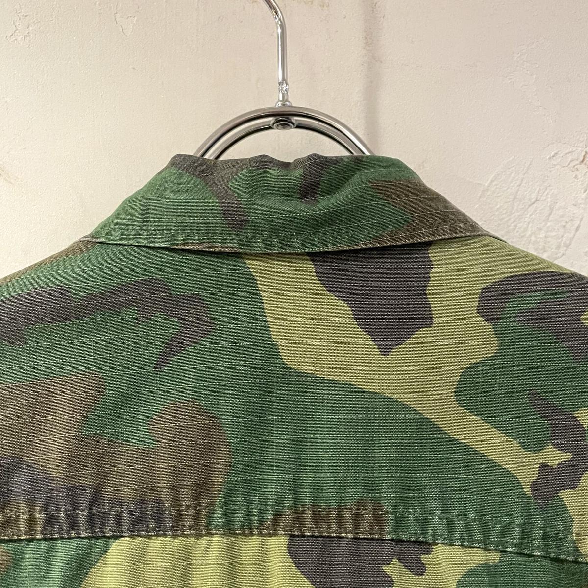 70s〜 US MILITARY LC-1 リーフカモ BDU JACKET DPSC RDF...
