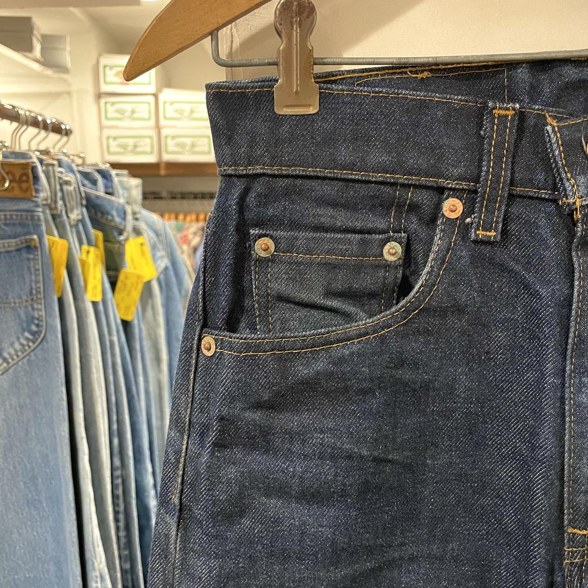 リーバイスアメリカ製80s 80年代メッシュキャップインディゴデニム