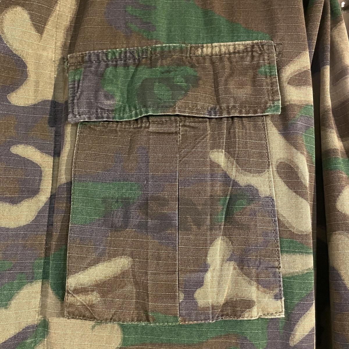 70s USMC LC-1 リーフカモ BDUジャケット RDFパターン迷彩 DPSC ミリタ...
