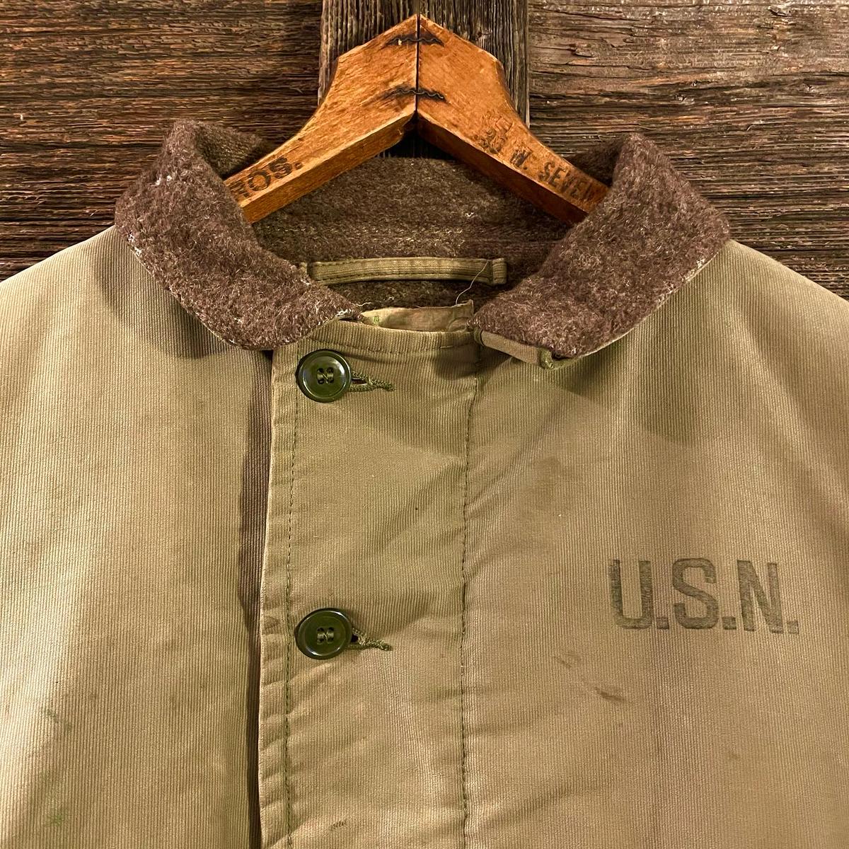US NAVY 60s N-1 DECK JACKET TALONジップ デッキジャケット ミ... US NAVY 60s N-1 DECK JACKET TALONジップ デッキジャケット ミ...