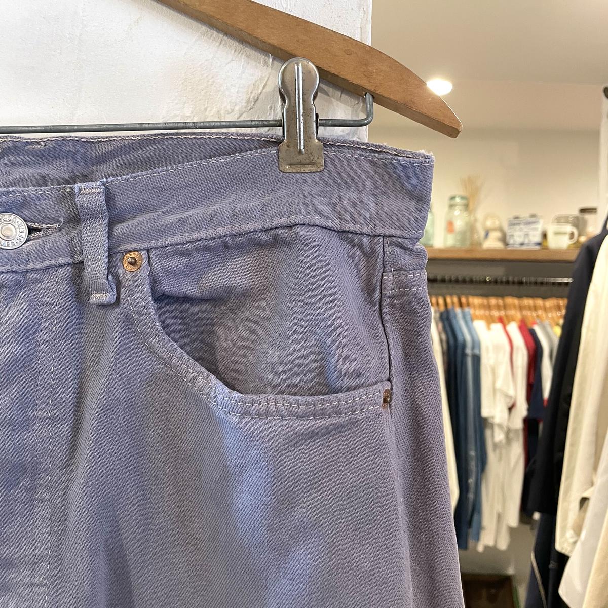 Levi's 501 90年代 リーバイス501 後染めグレー ボタン裏524 USA製 19 Levi's 501 90年代 リーバイス501 後染めグレー ボタン裏524 USA製 19