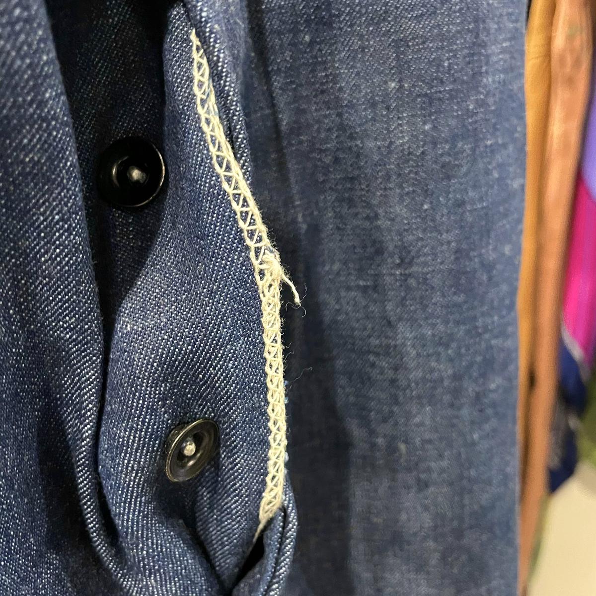 70s BIG SMITH デニムオーバーオール DEAD STOCK USA製 70年代 ビ...