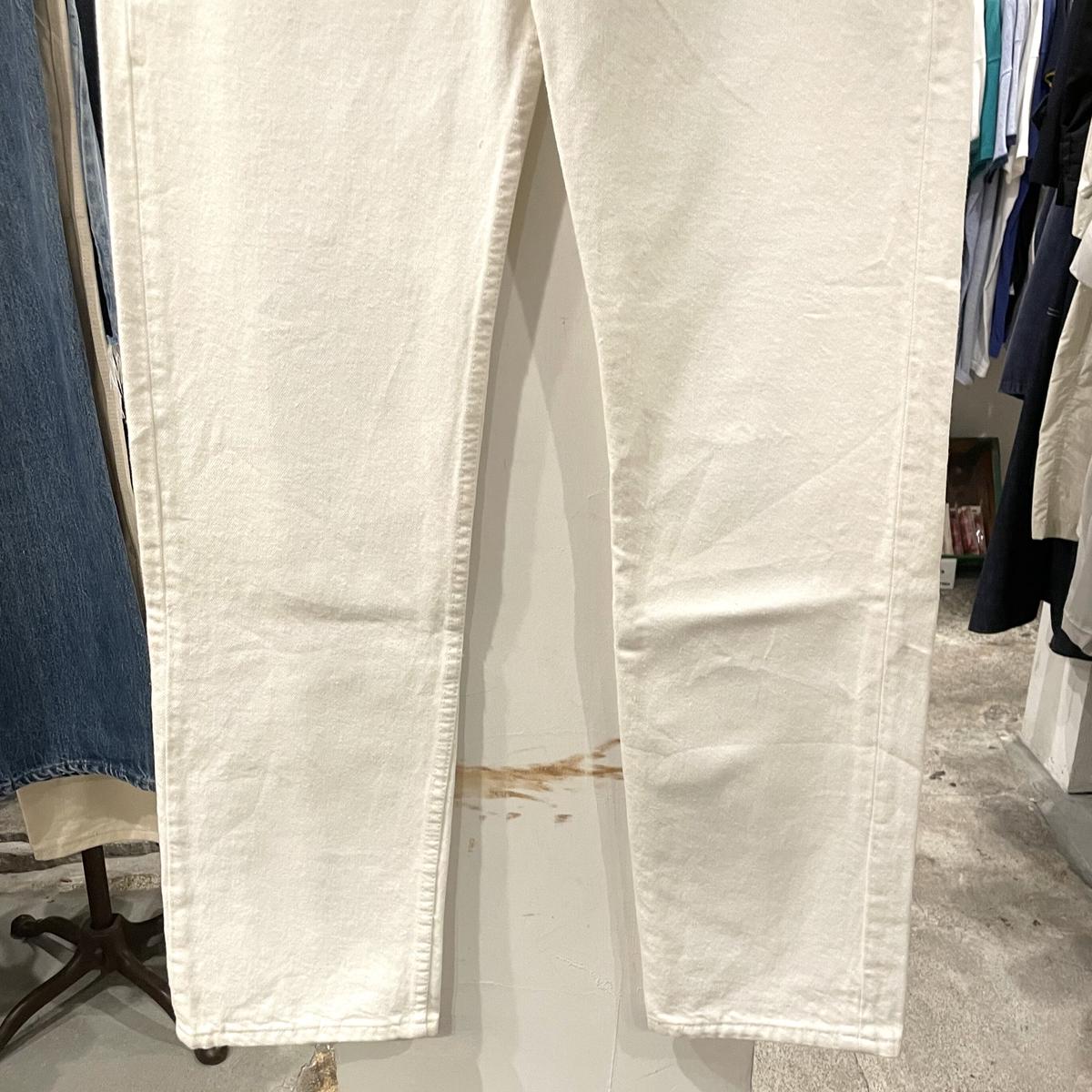 Levi's 501 90年代 リーバイス501 ホワイトデニムパンツ DEAD STOCK