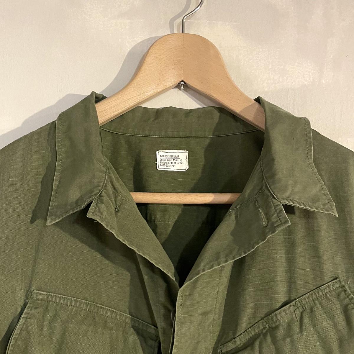 SALE/86%OFF】 70'sU.S.ARMY実軍Jungle fatigue jacket 5th