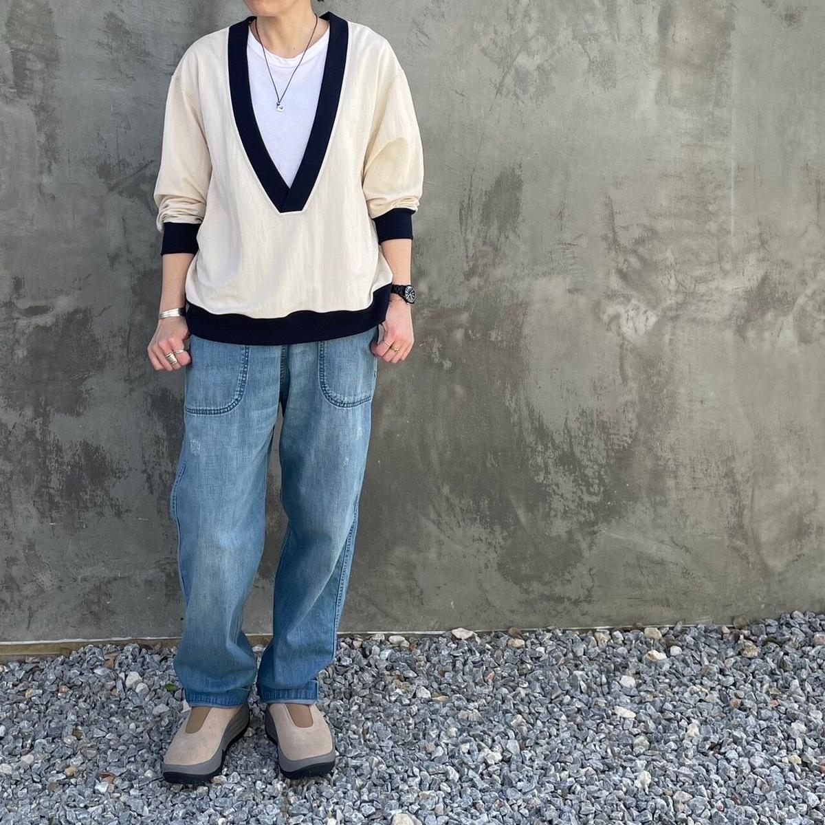 デニムサイドジップパンツ GP007 / GRANDMA MAMA DAUGHTER | e-...