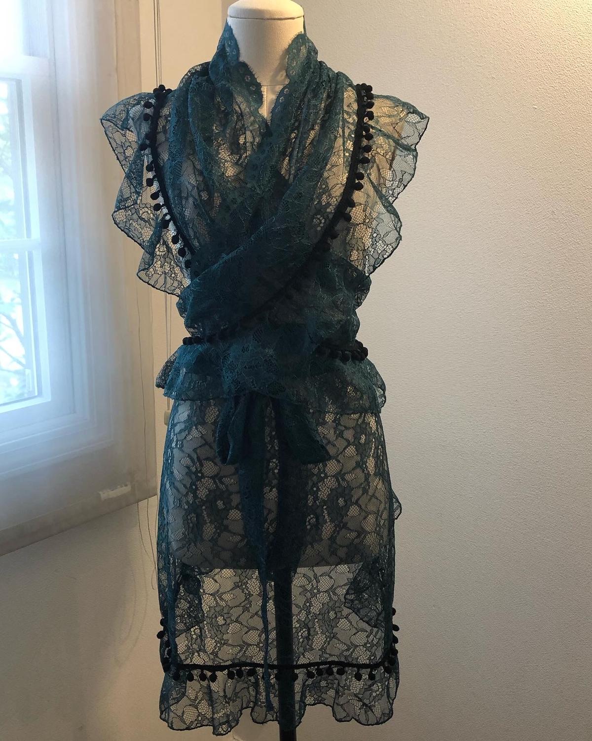 山本寛斎 2000年ハロージャパン開催時 衣装一部 黒レオタード