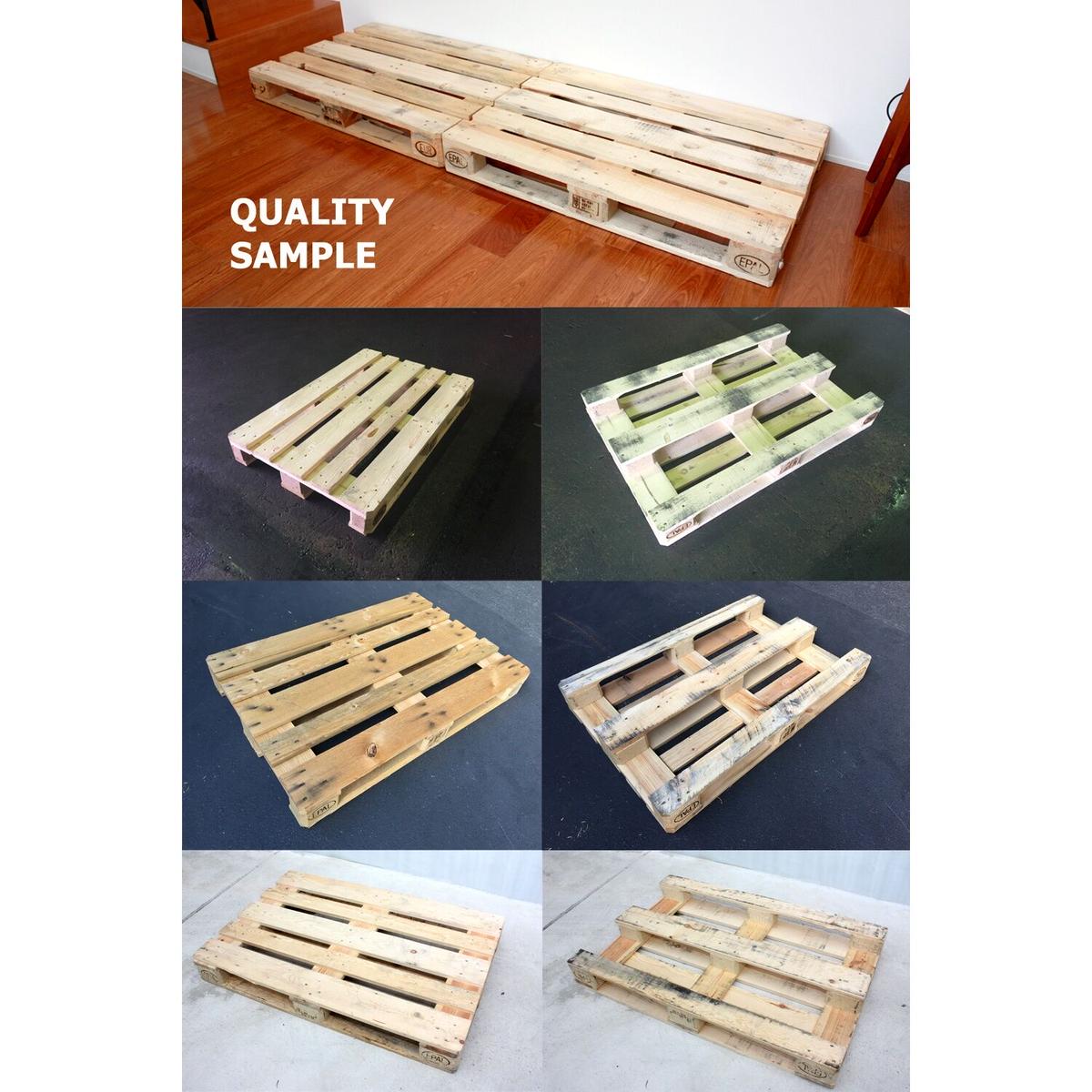 【お得】ウッドデッキ作りに！！　ユーロパレット10枚セット（8,000円） お得】ウッドデッキ作りに！！ ユーロパレット10枚セット（8,000円）
