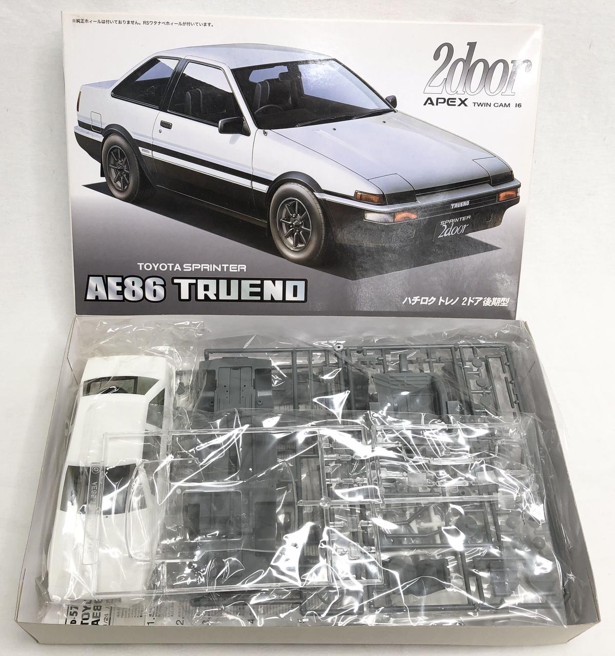 激レア】当時物 水戸納豆 AE86 レビン フジミ 未組立 飯田章