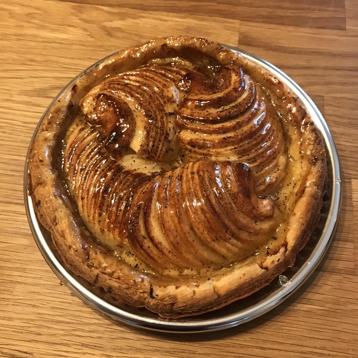 アールグレイが香る 紅茶のフレンチアップルパイ フレンチ アップルパイ 専門店 エコノム