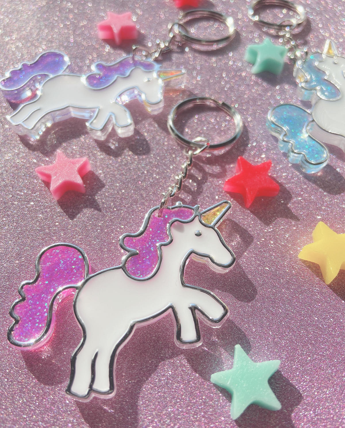 59 完売 ユニコーンキーホルダー ピンク Sk Brothers Web Shop