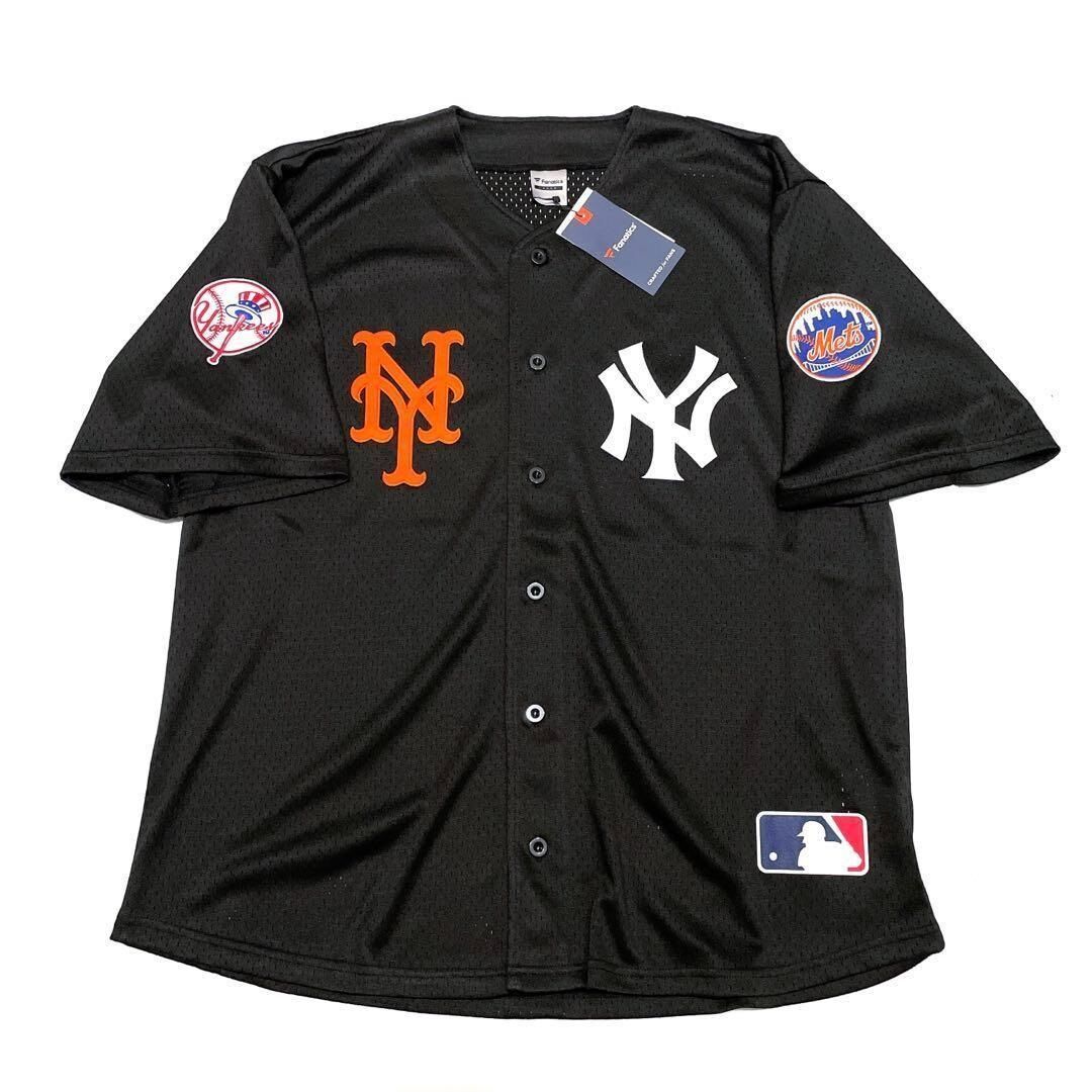 Fanatics ニューヨーク ヤンキース 刺繍ベースボールシャツ XL Fanatics ニューヨーク ヤンキース 刺繍ベースボールシャツ XL 【公式