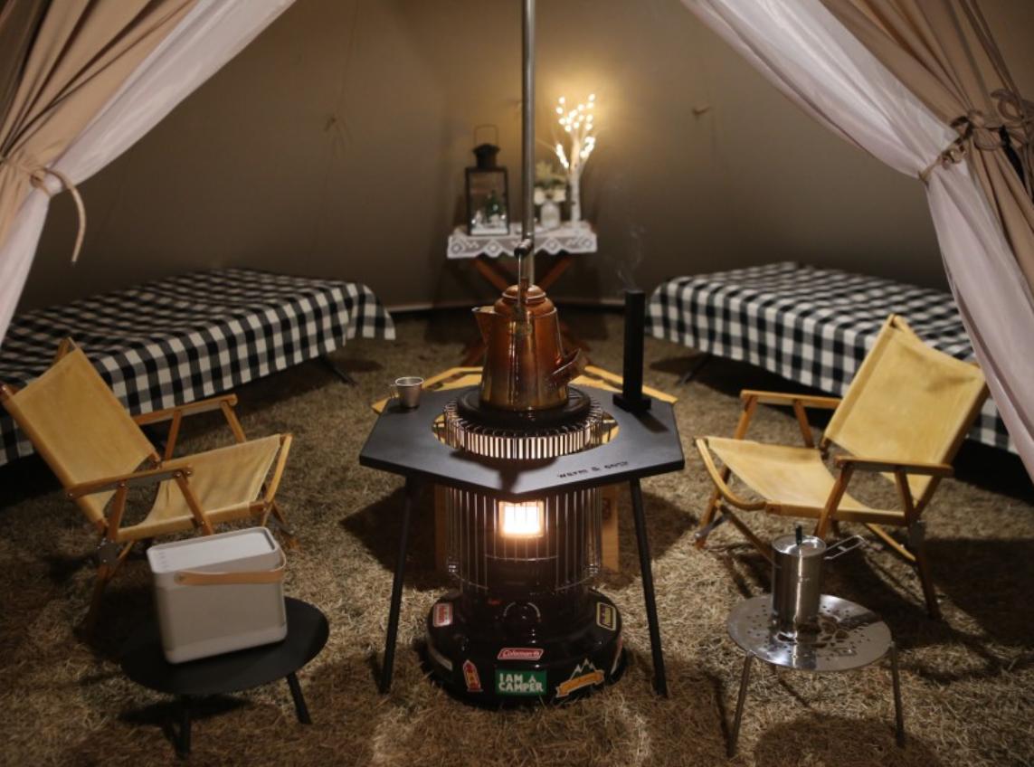 【DALBITARE】Warm & Cozy ストーブテーブル（テーブルカバートップセット）