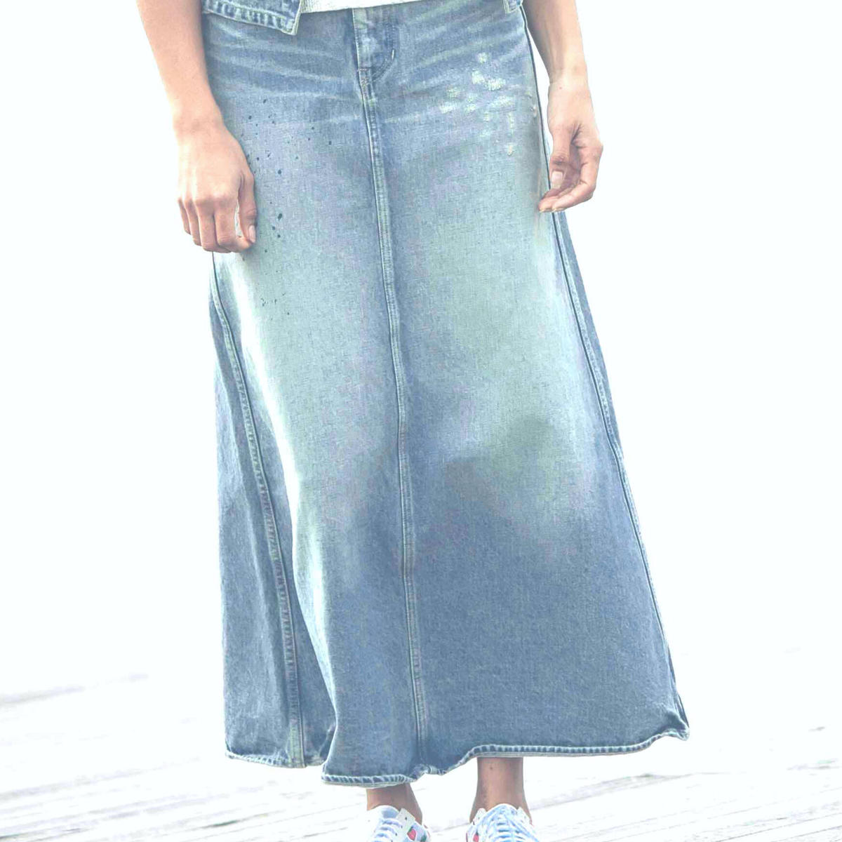 注目ブランド ブルーバードブルバード デニム マキシ丈 ノースリーブ ワンピース Sale 公式通販 Villa Saintantoine Com