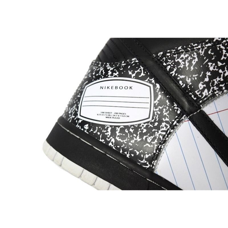 NIKE DUNK HI PREMIUM COMPOSITION BOOK ãã¤ã­ ãã³ã¯ ã