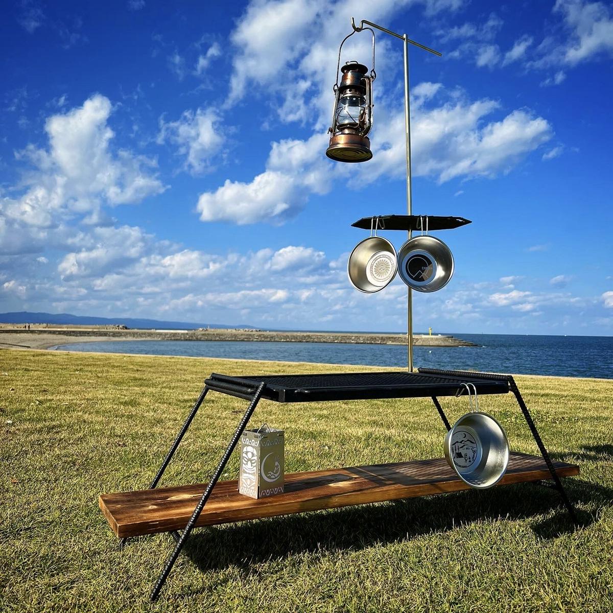 GxC 【RAIZEN】Maceランタンポール マグネット式 ランタン