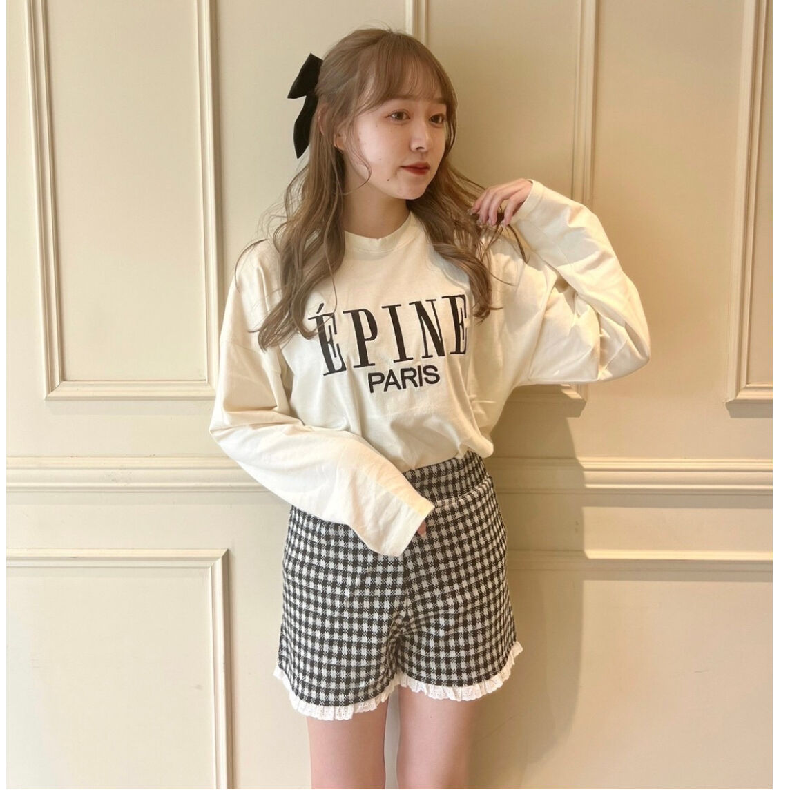 ÉPINE PARIS big long tee(4color)
