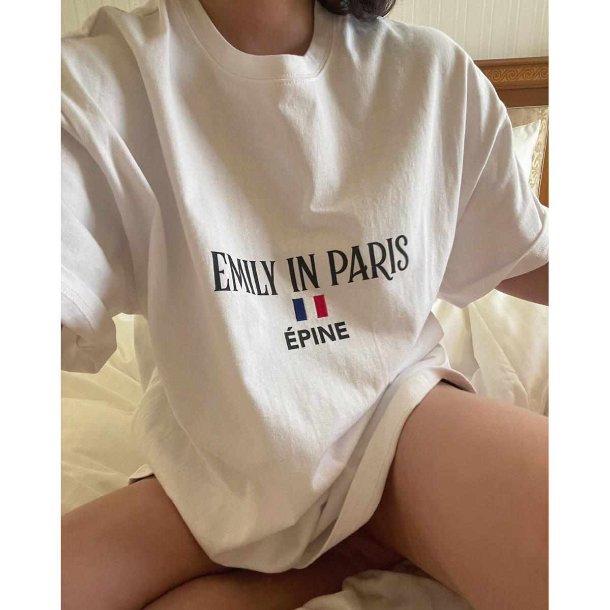 エピヌ epine Emily in Paris コラボTシャツ 2枚セット 海外ブランド