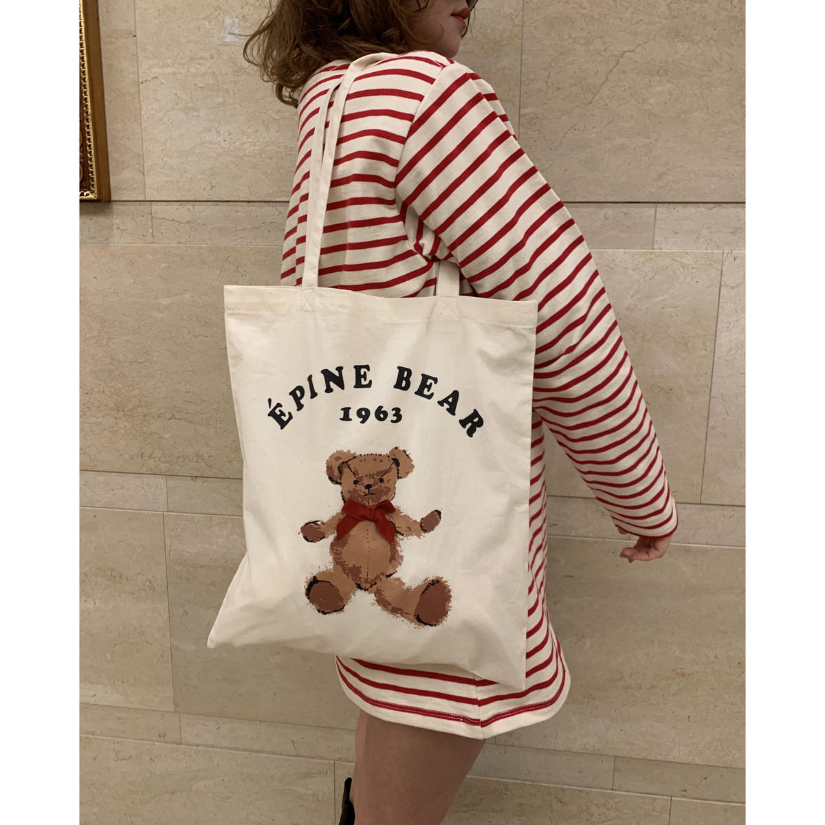 Epine Bear Tote Bag Epine Epine Bear Tote Bag Epine