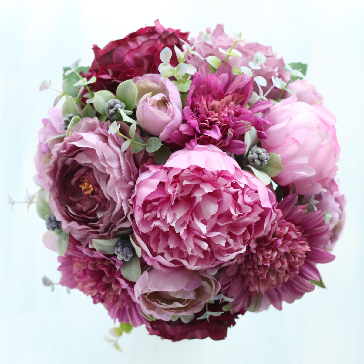 ウェディングブーケ ピンクラナンキュラス アーティフィシャル Essence Flower