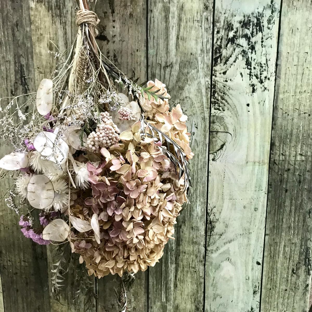 無料発送 専用 ルナリア アジサイ ドライフラワースワッグ フラワー ガーデン Www Uawlocal1853 Org