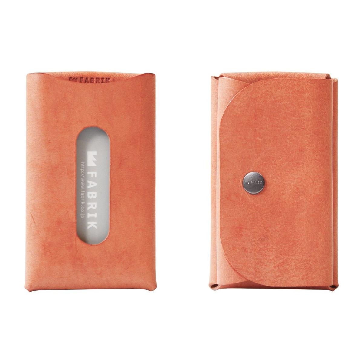 カードも入るキーケース KEY CASE & CARD / BRICK RED fabrik カードも入るキーケース KEY CASE & CARD / BRICK RED fabrik