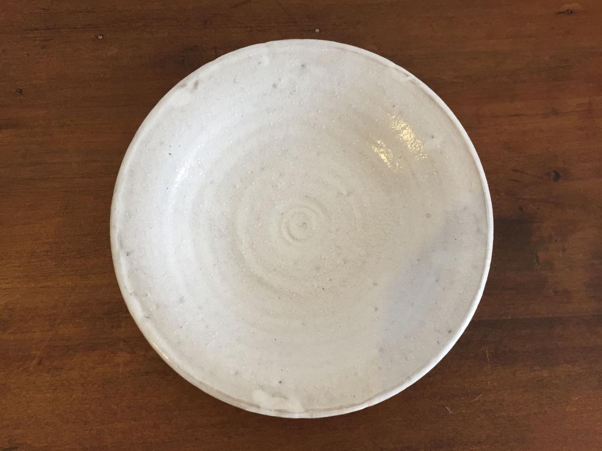柏木千繪 リム皿 磁器 白磁 8寸 八寸 大皿 ワンプレート 新品 柏木千繪 リム皿 磁器 白磁 8寸 八寸 大皿 ワンプレート 新品