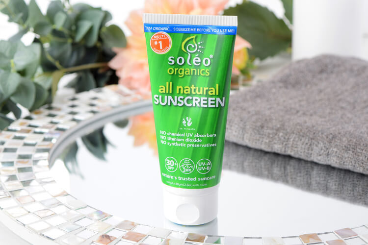 Soleo Organics ソレオオーガニックス 100 天然由来成分の日焼け止めクリー