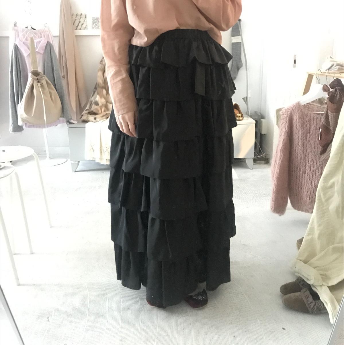 Omas Hande 100% silk skirt | femme robe