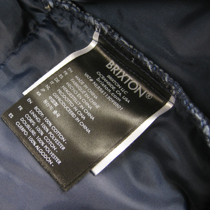 取寄 ブリクストン メンズ Green ジャケット Men's Black Cass キャス Brixton Jacket 取寄 ブリクストン メンズ Green ジャケット Men's Black Cass キャス Brixton Jacket