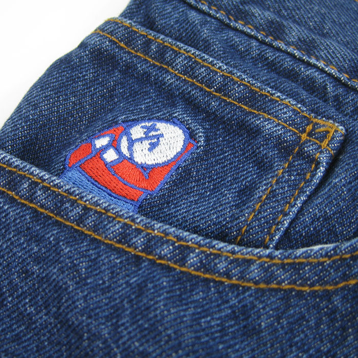 POLAR SKATE CO. Big Boy Jeans - Dark Blue ポーラースケートカンパニー バギージーンズ PL71 通販情報 『センリツ様専用』ポーラースケートBig Boy Dark Blue デニム/ジーンズ