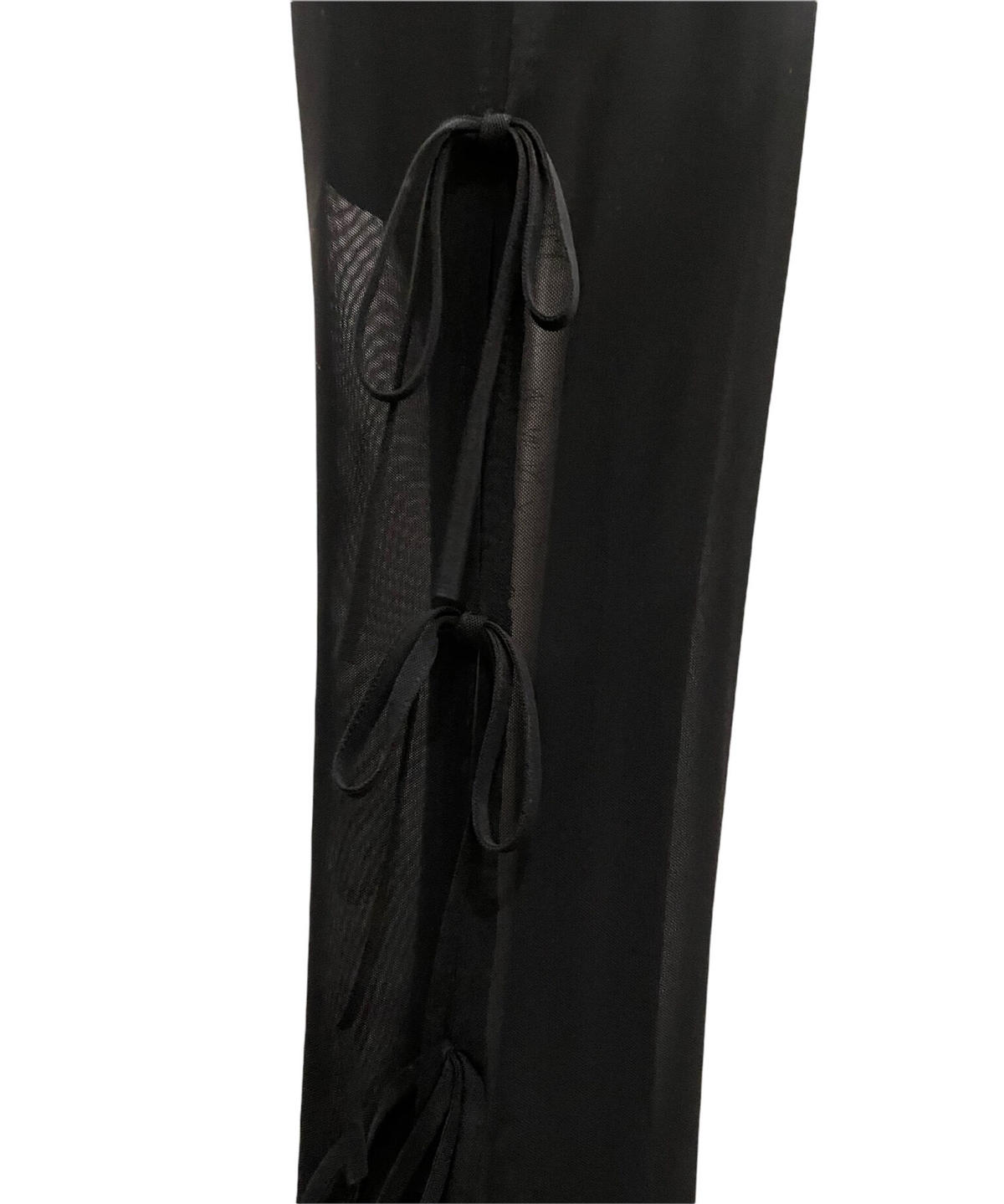 サイドリボンシアーフレアパンツ / Side Ribbon Sheer Flare Pants...