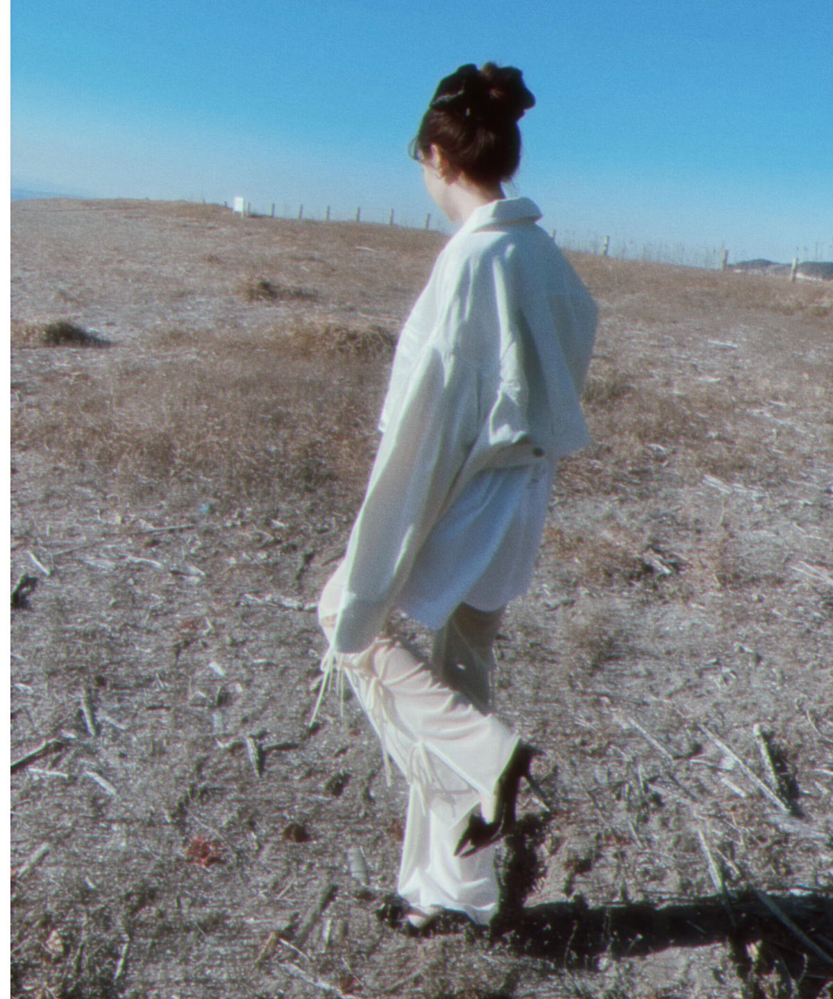 サイドリボンシアーフレアパンツ / Side Ribbon Sheer Flare Pants...