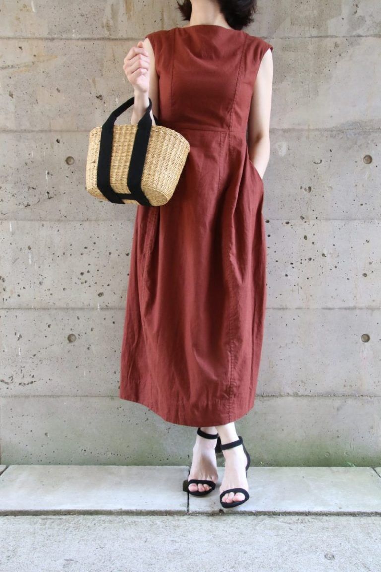 ミラオーウェンブラウンワンピースmila Owen 単品 Fittig Log