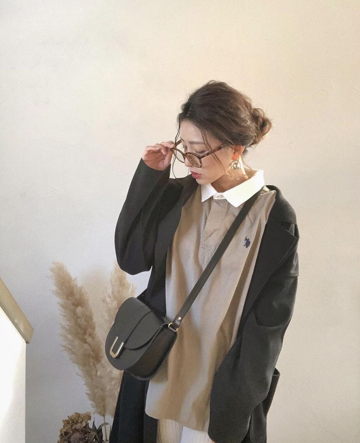 【3colors】square wellington clear sunglasses FLEX