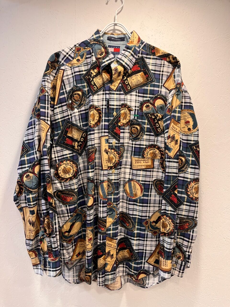 フラッグタグ 80s-90s トミーヒルフィガー(TOMMY HILFIGER)ボタン