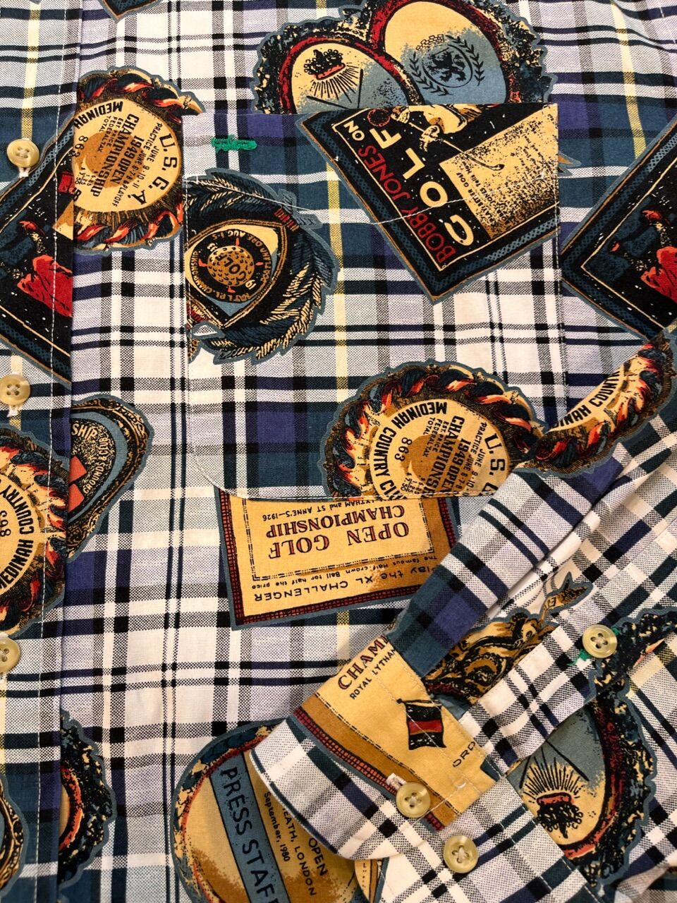 フラッグタグ 80s-90s トミーヒルフィガー(TOMMY HILFIGER)ボタン